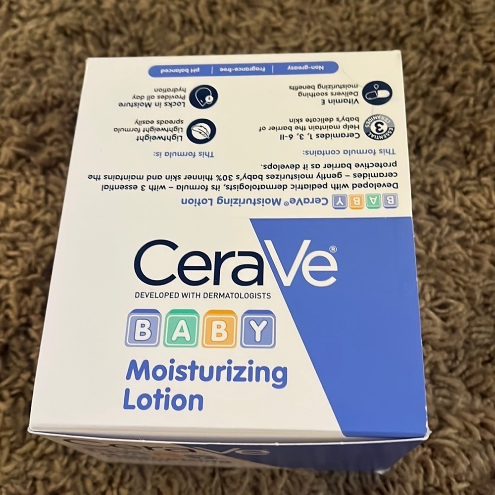COPY - COPY - Cerave baby moisturizing lotion